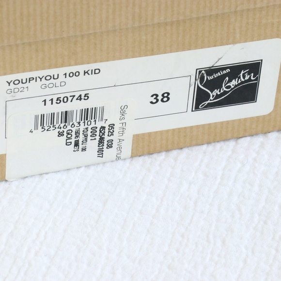 Christian Louboutions YOUPIYOU 100 Kid 38 - Picture 11 of 12